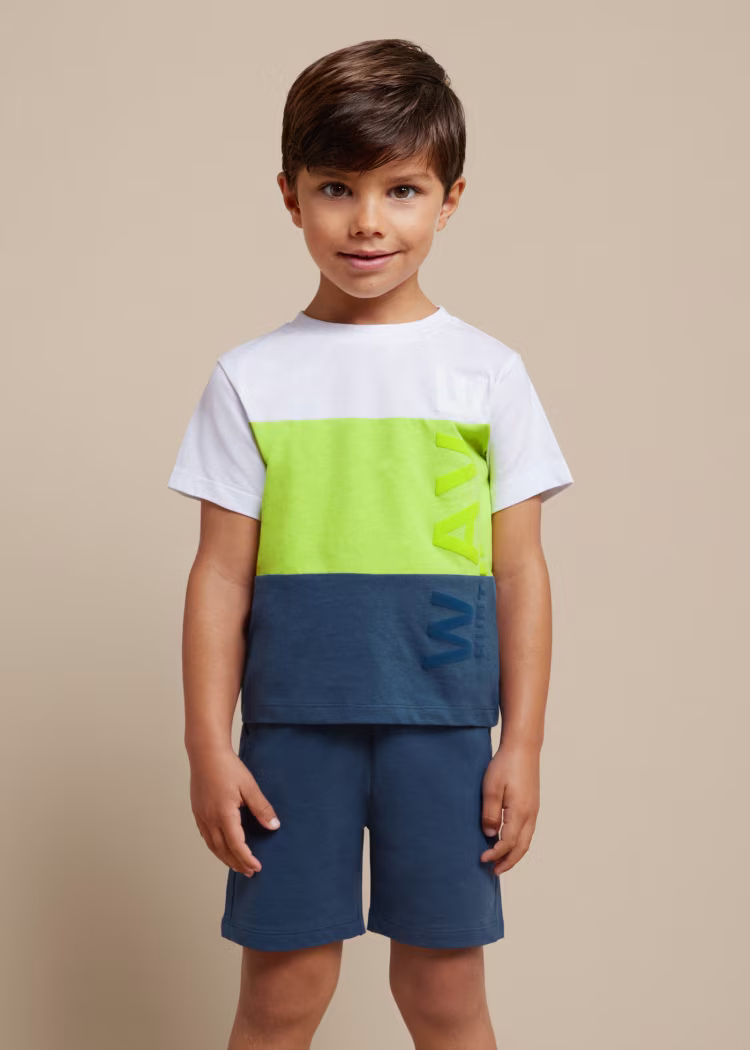 Set Pantallona Të Shkurtra+ T-Shirt