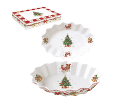 Pjatë Ovale Porcelani