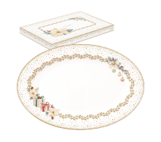 Tabaka Ovale Porcelani