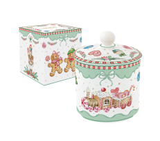 Kavanoz Porcelani Me Kapak