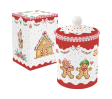 Kavanoz Porcelani Me Kapak