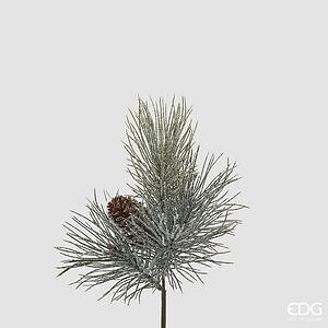  Degë Dekorative E Mbuluar Me Borë Me Boçe Pishe