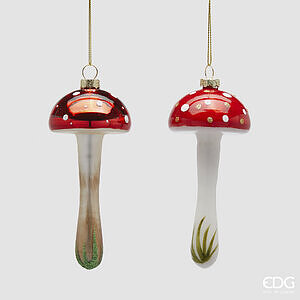 Dekor Peme Kërpudha Set 2 Copë