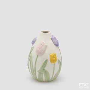 Vazo dekorative tulipan – formë ovale