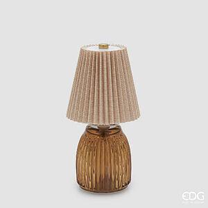 Lampë tavoline plisë LED