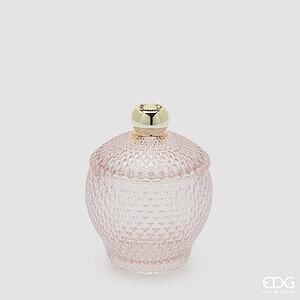 Enë dekorative me kuadrate të imta – formë e rrumbullakosur