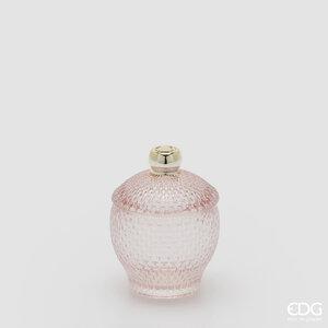 Enë dekorative me kuadrate të imta – formë e rrumbullakosur