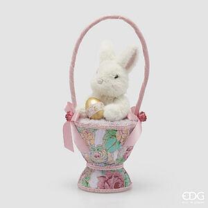 Dekor shportë me lepur