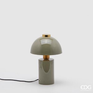 Lampë formë kërpudhe me sipërfaqe të lëmuar