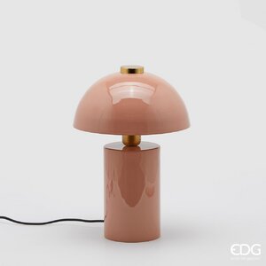 Lampë formë kërpudhe me sipërfaqe të lëmuar