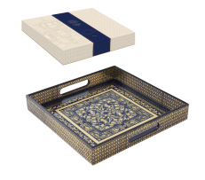 Tabaka Katrore MDF “Baroque Beige/Blue”