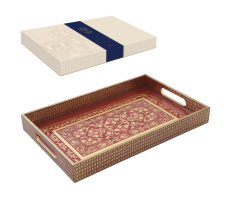 Tabaka Drejtkëndore MDF “Baroque Red”