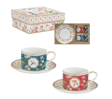 Set 2 Filxhanësh me Pjatina “Jardins D'Orient”