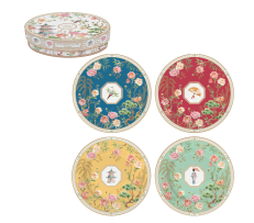Set 4 Pjata Ëmbëlsirash “Jardins D'Orient”