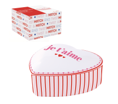 Kuti Bizhuterish Porcelani “Twist & Match Red”