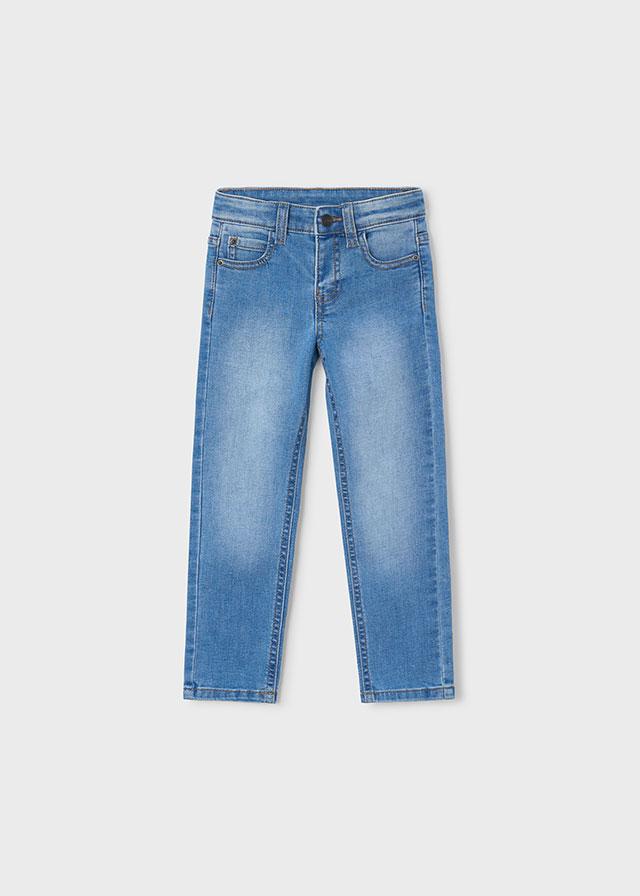 Pantallona slim fit bazike