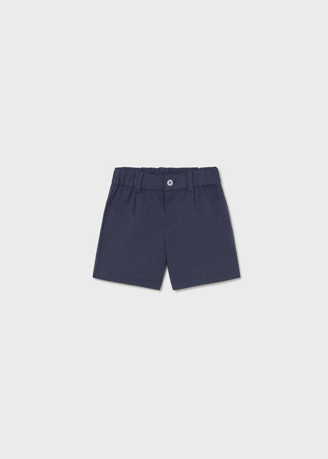 Bermuda elegante prej lini