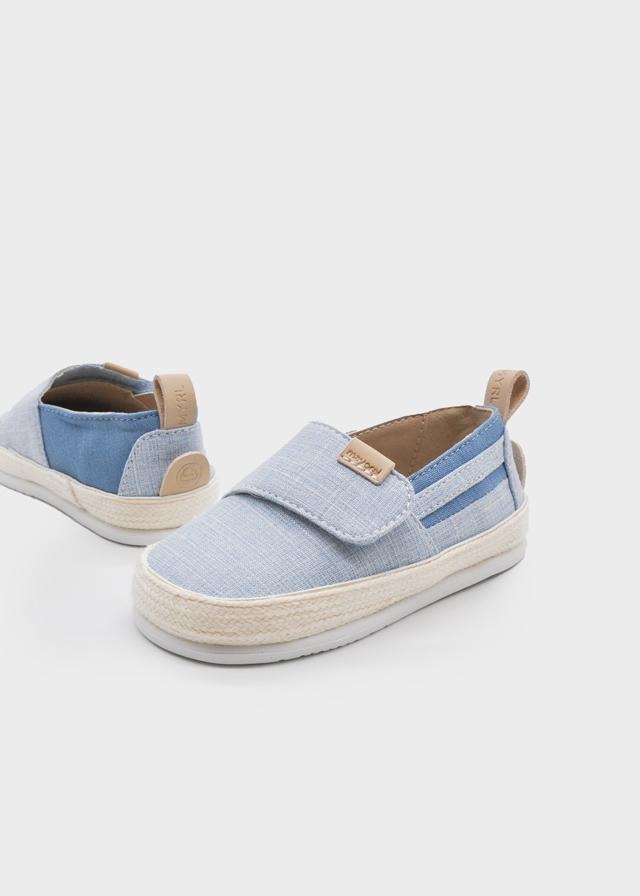 Espadrile me velcro