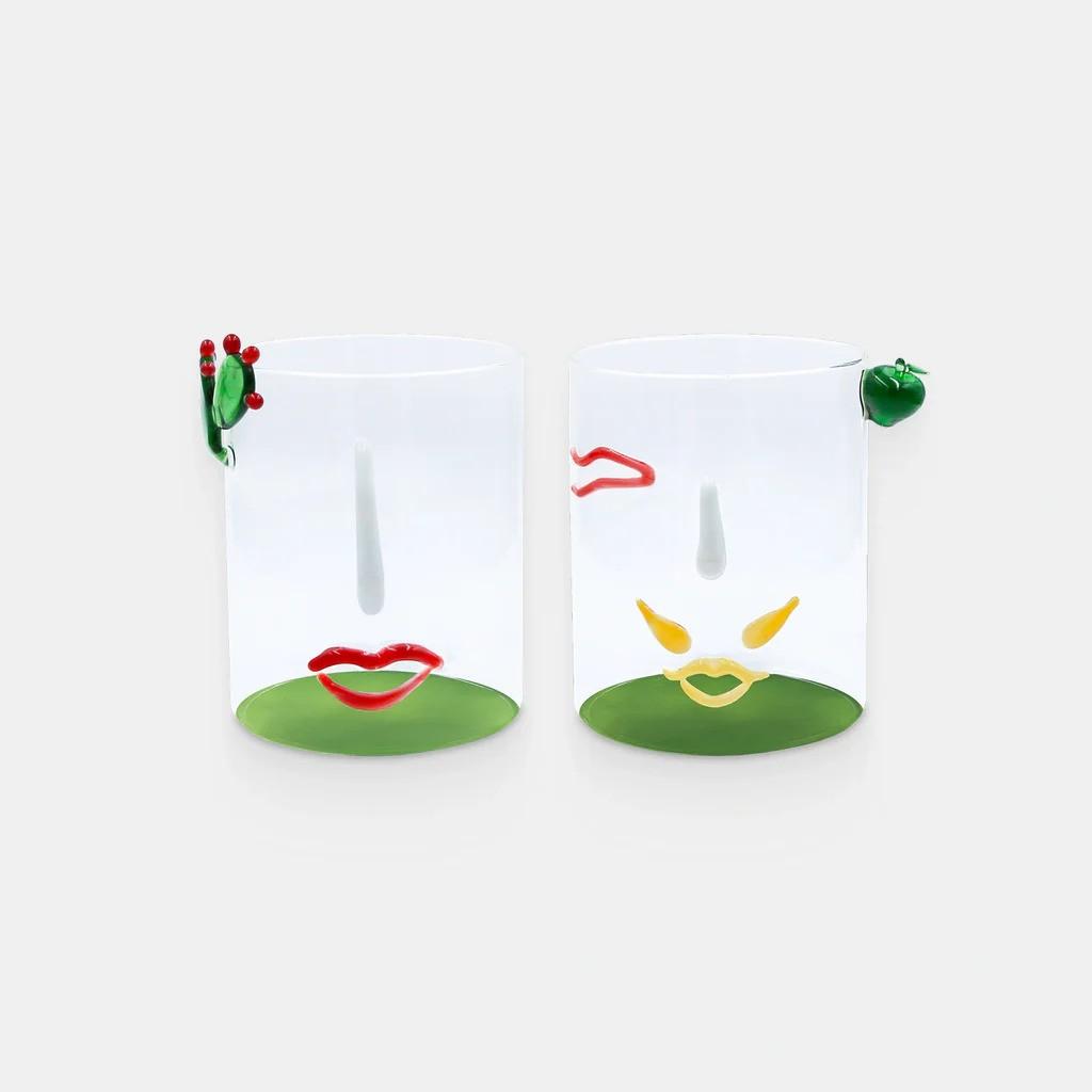Set 2 gota tumbler Romeo & Giulietta