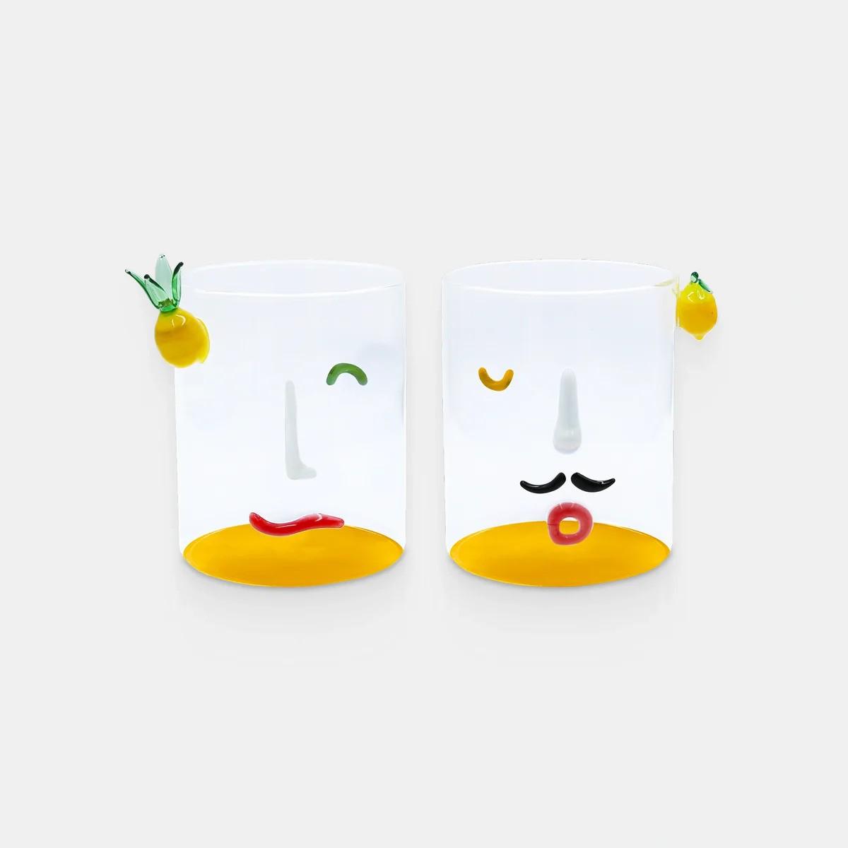Set 2 gota tumbler Romeo & Giulietta