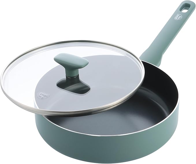 Tigan i thellë GreenChef Tones – 24 cm me kapak