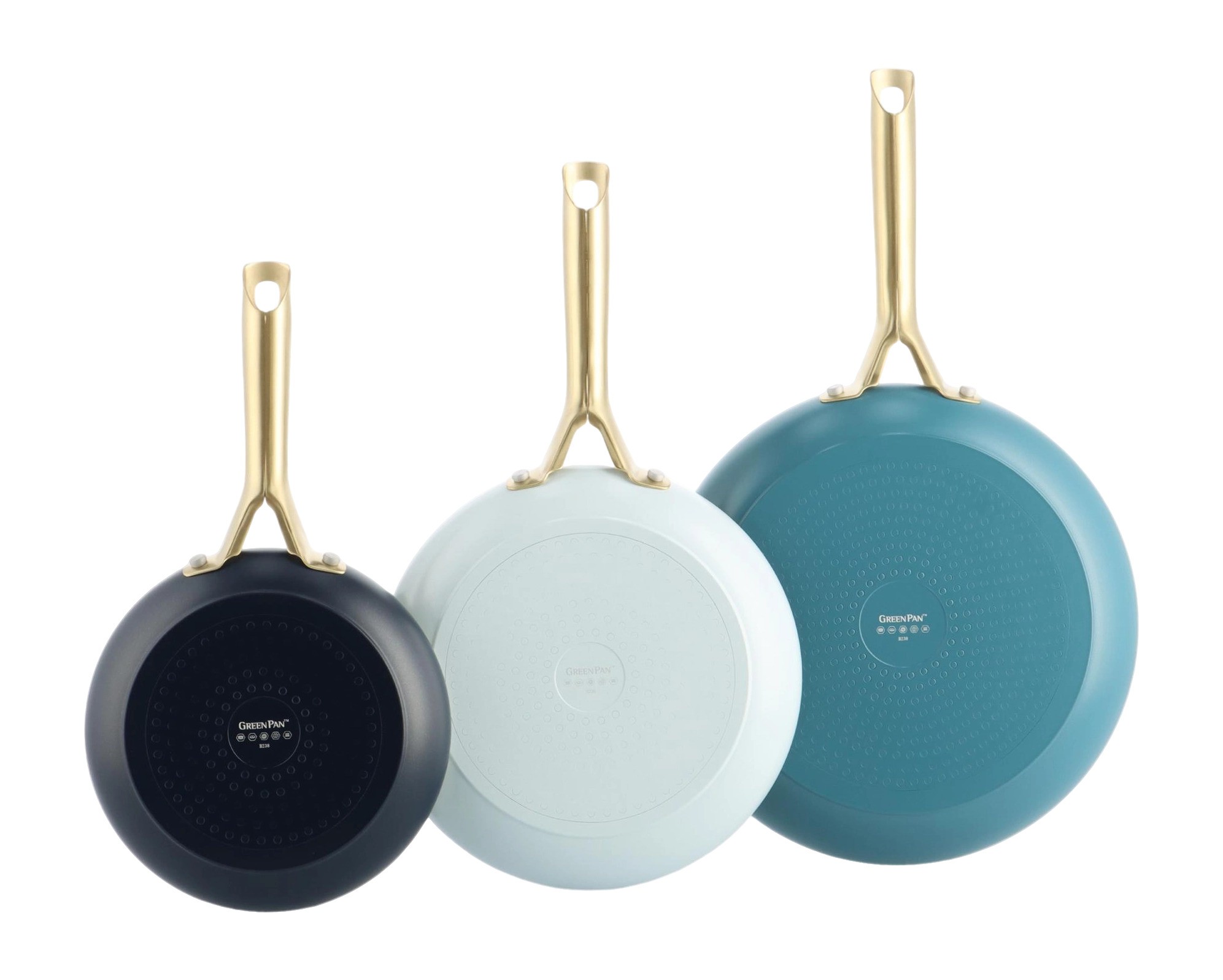 Set Tigane GreenPan Shades Blu (20/24/28 cm)