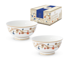Set 2 tasa porcelani Ø 11 cm në kuti me ngjyra CHEVAL