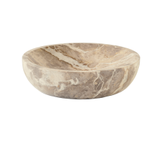 Tas prej mermeri Ø 30x8 cm BUTERSCOTCH MARBLE