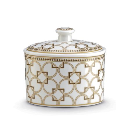 Enë sheqeri prej porcelani 300 ml në kuti me ngjyra DECO'