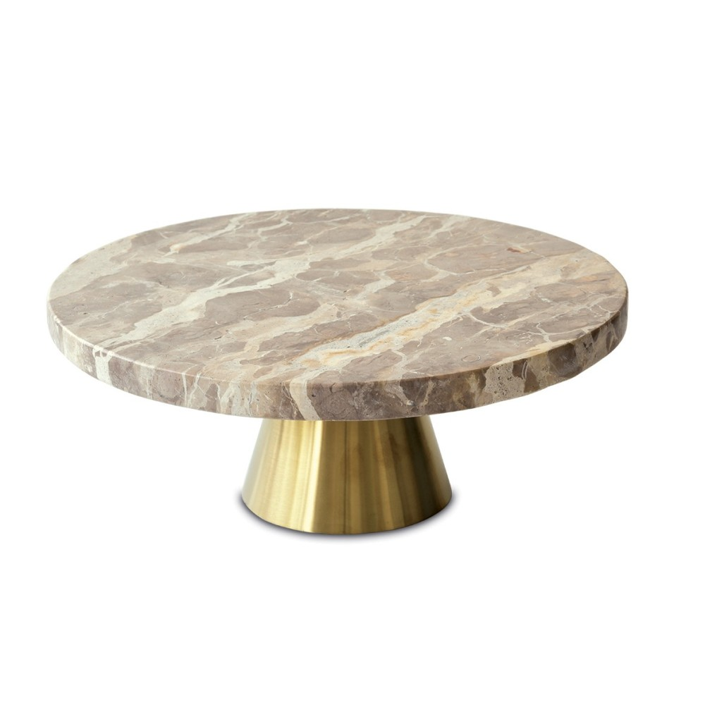 Mbajtëse torte prej mermeri Ø 30 cm BUTERSCOTCH MARBLE