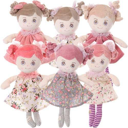 Kukull Pelushi Summer Girl në Kuti Dhurate – 18 cm