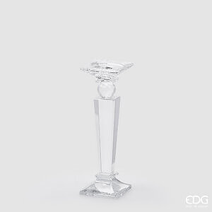 Mbajtëse qiri Crystal katrore