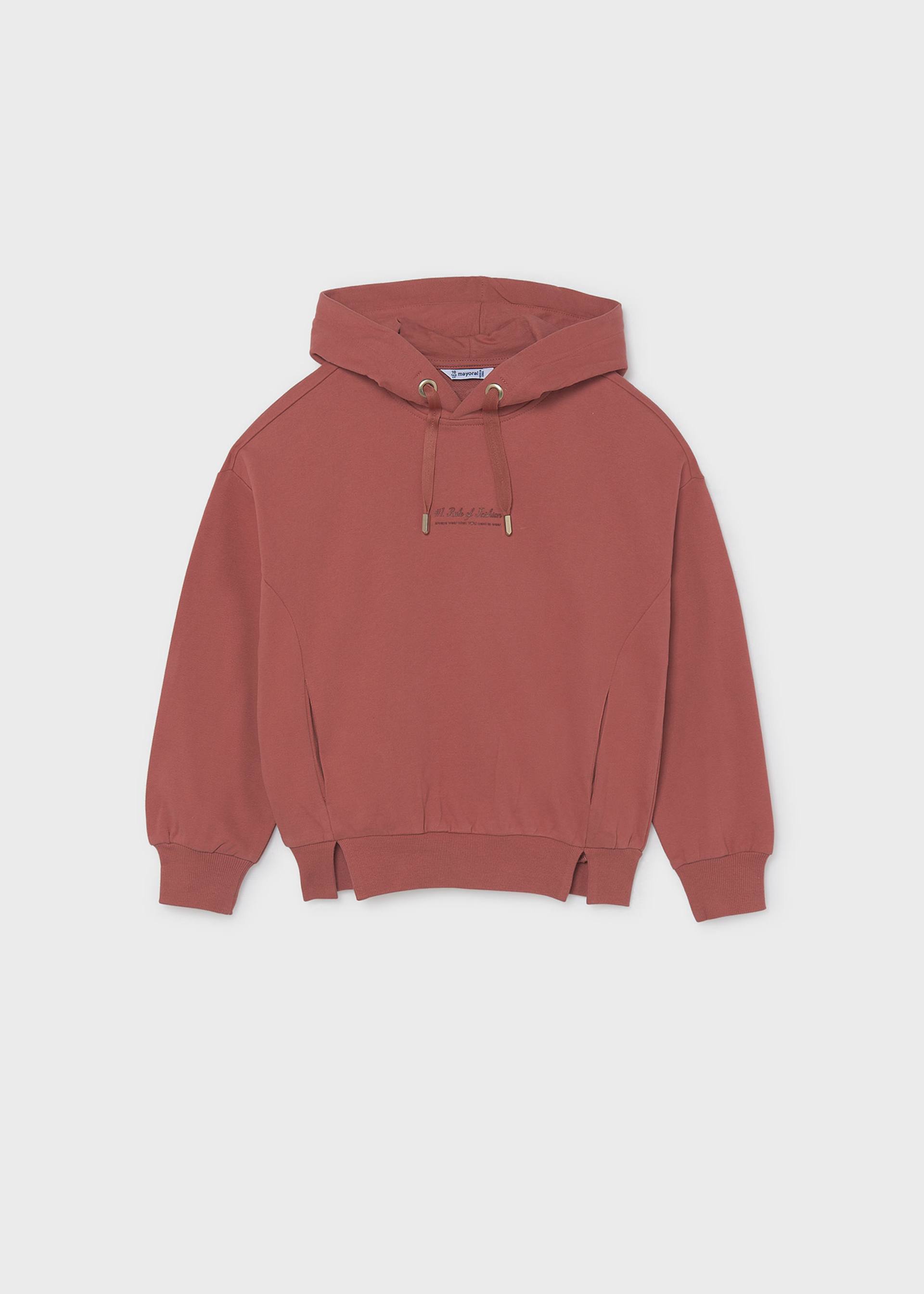 Pulovër fleece me kapuç