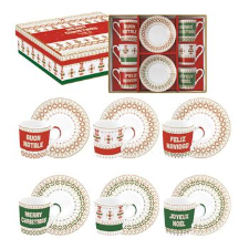 Set me 6 filxhanë espresso me pjata