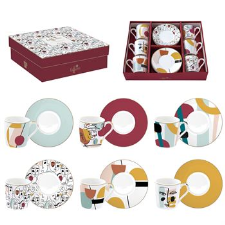 Set me 6 filxhanë espresso me pjata