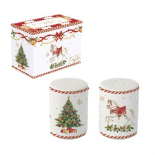 Set kripë dhe piper prej porcelani