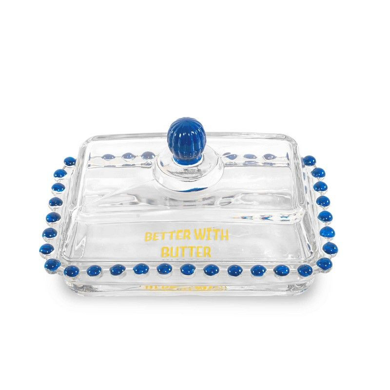 Enë qelqi për gjalpë – Blu